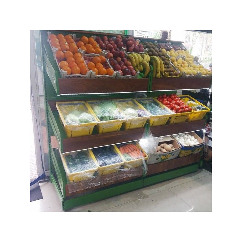 قفسه میوه سبزیجات فروشگاهی